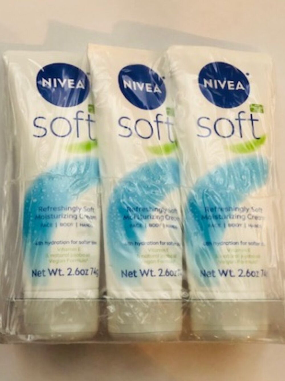 3 - Nivea Soft Moisturizing Cream